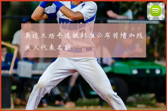 奥运火炬手选拔标准公布将增加残疾人代表名额